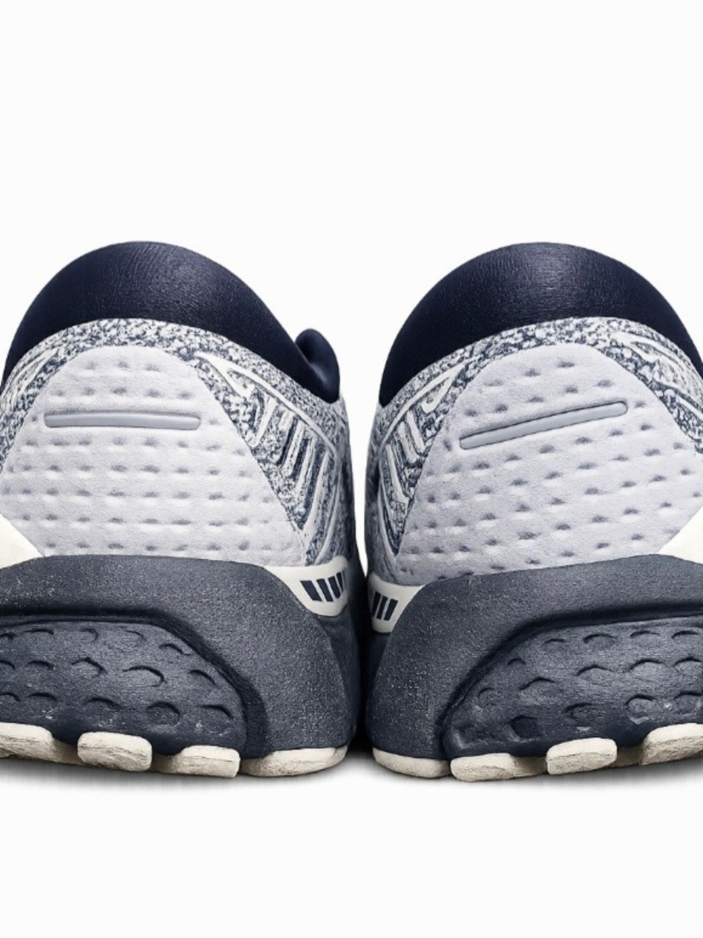 Brooks Adrenaline GTS 19 Gray Navy Running Shoes Men's Size 10.5 - Picture 7 of 10